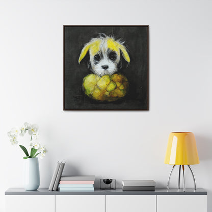 Dogs and Puppies, Valentinii, Gallery Canvas Wraps, Square Frame