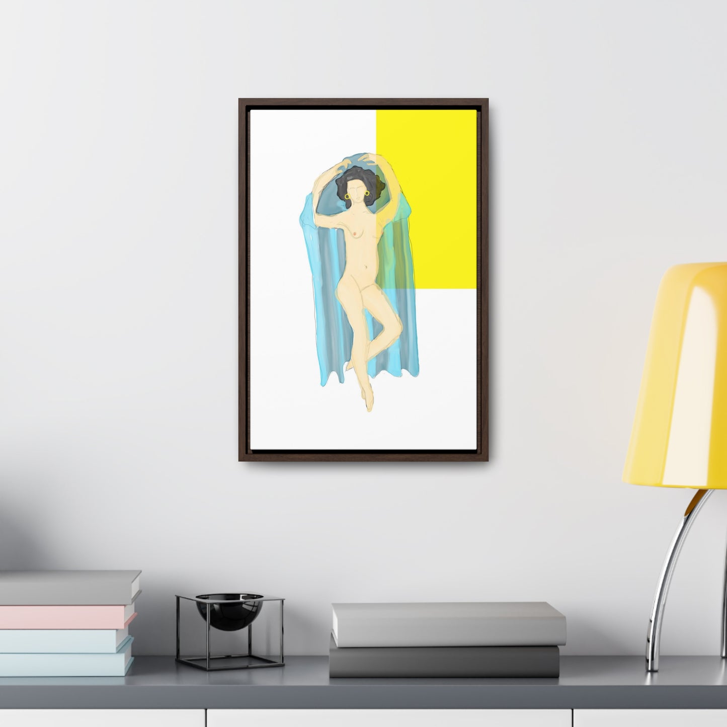 Dance in Nothingness, Original Eduard Pavel, Gallery Canvas Wraps, Vertical Frame