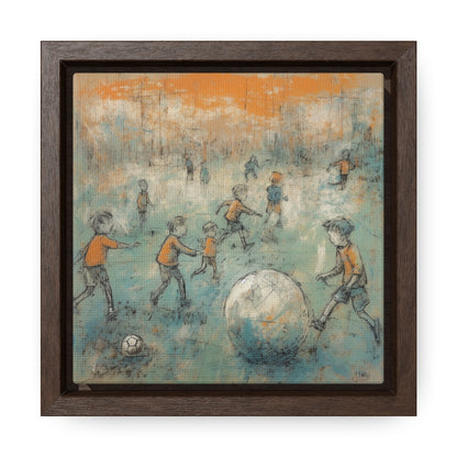 Childhood 34, Gallery Canvas Wraps, Square Frame