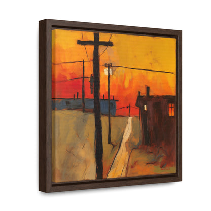 Land of the Sun 71, Valentinii, Gallery Canvas Wraps, Square Frame