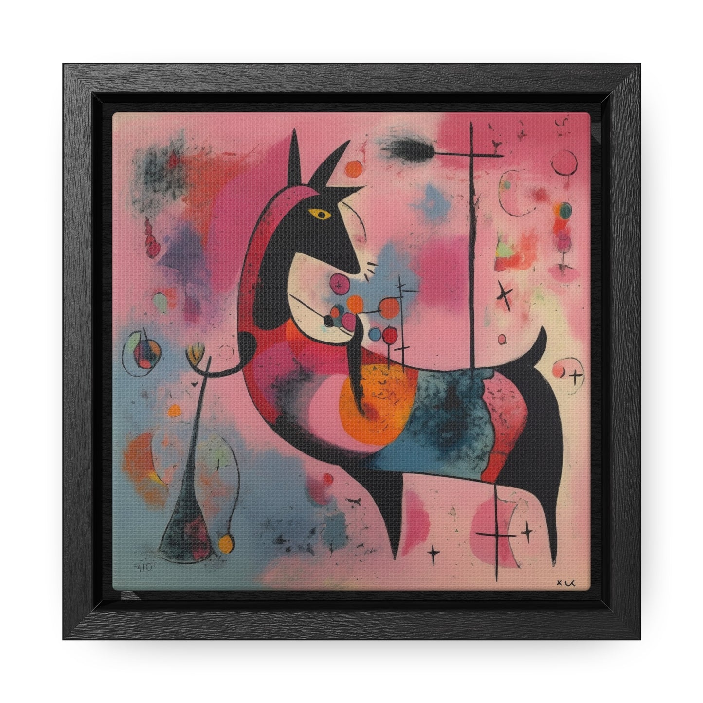 The Dreams of the Child 14, Gallery Canvas Wraps, Square Frame