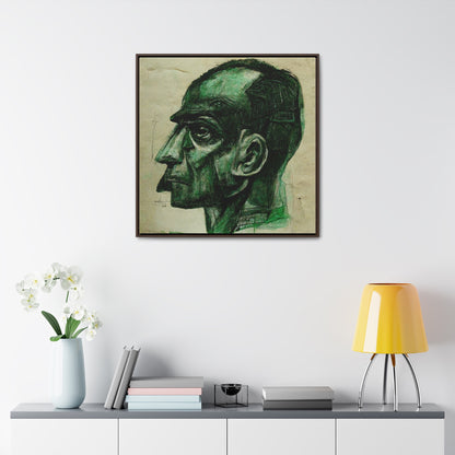 Heads 12, Valentinii, Gallery Canvas Wraps, Square Frame