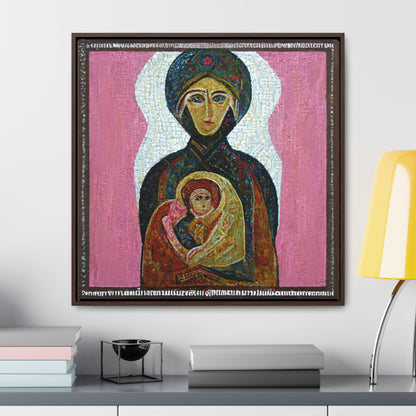 Mary and the Child 21, Valentinii, Gallery Canvas Wraps, Square Frame