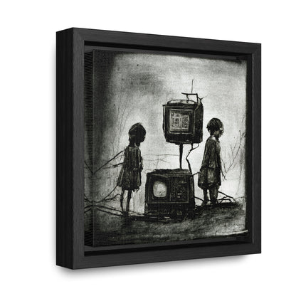 Childhood Wave 8, Valentinii, Gallery Canvas Wraps, Square Frame