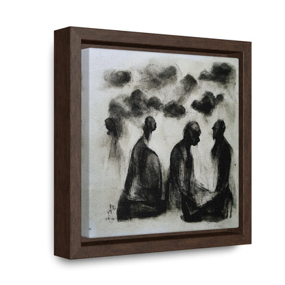 Palaeolithic Prayer 11, Valentinii, Gallery Canvas Wraps, Square Frame