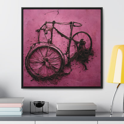 Bicycle 7, Valentinii, Gallery Canvas Wraps, Square Frame