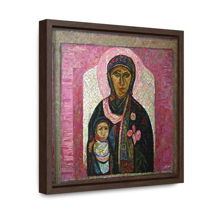 Mary and the Child 27, Valentinii, Gallery Canvas Wraps, Square Frame