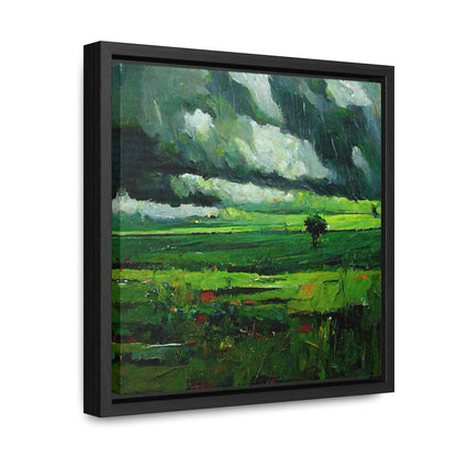 To the Rainy Land 6, Valentinii, Gallery Canvas Wraps, Square Frame
