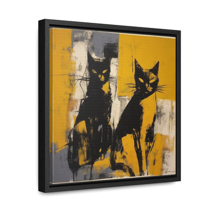 Cat 10, Gallery Canvas Wraps, Square Frame