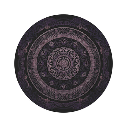 V Fractal 7,  Round Rug