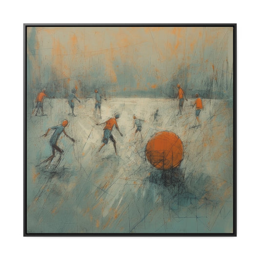 Childhood 38, Gallery Canvas Wraps, Square Frame