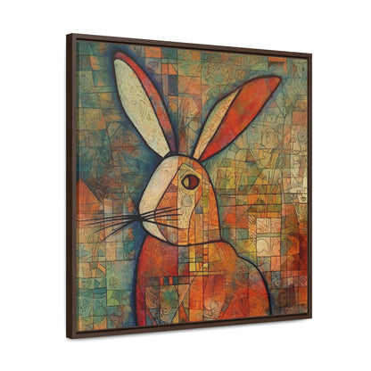 Rabbit 5, Gallery Canvas Wraps, Square Frame