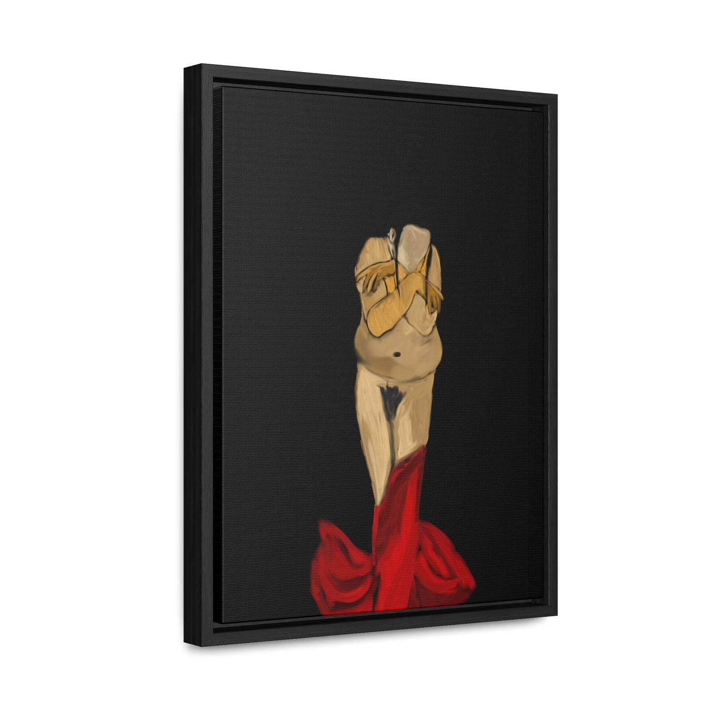 Shame, Original Eduard Pavel, Gallery Canvas Wraps, Vertical Frame