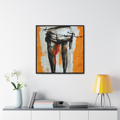 Feet and Drama 11, Valentinii, Gallery Canvas Wraps, Square Frame