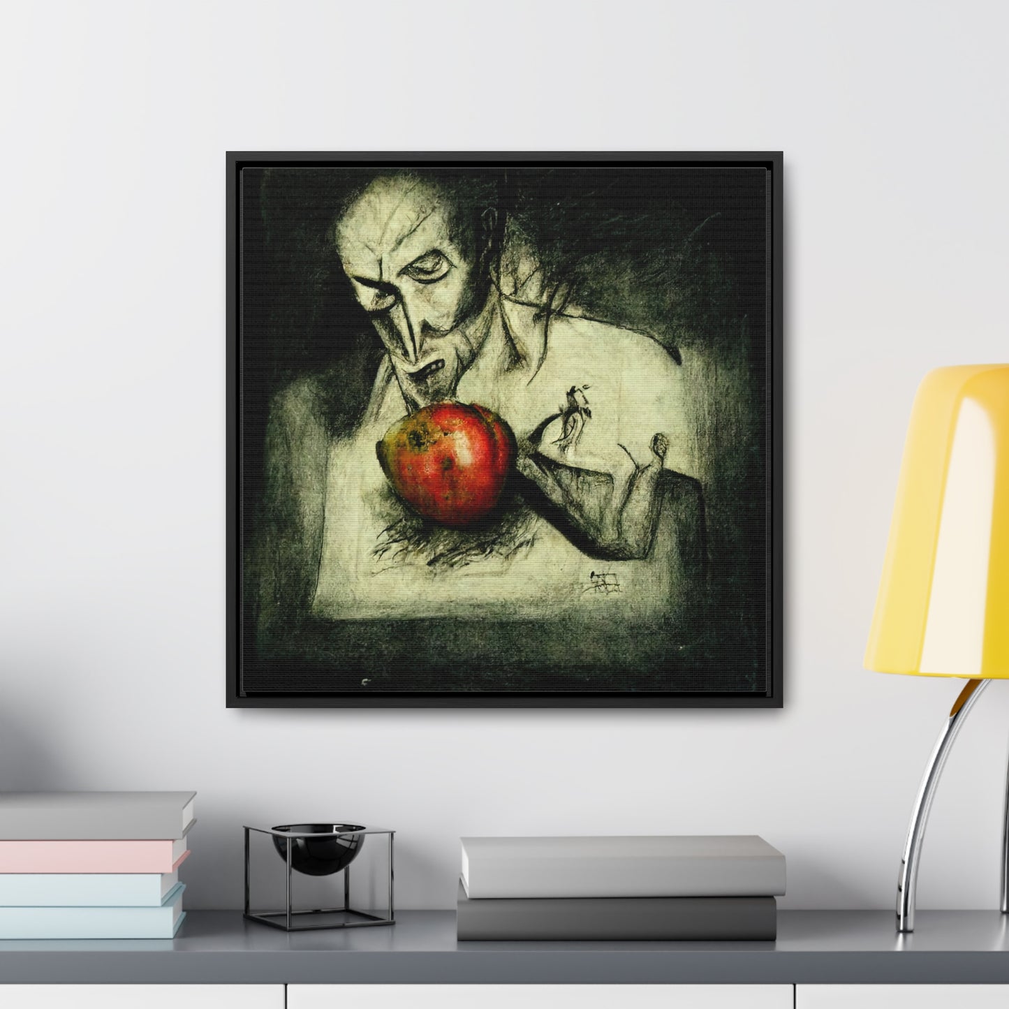 Apple 18, Valentinii, Gallery Canvas Wraps, Square Frame