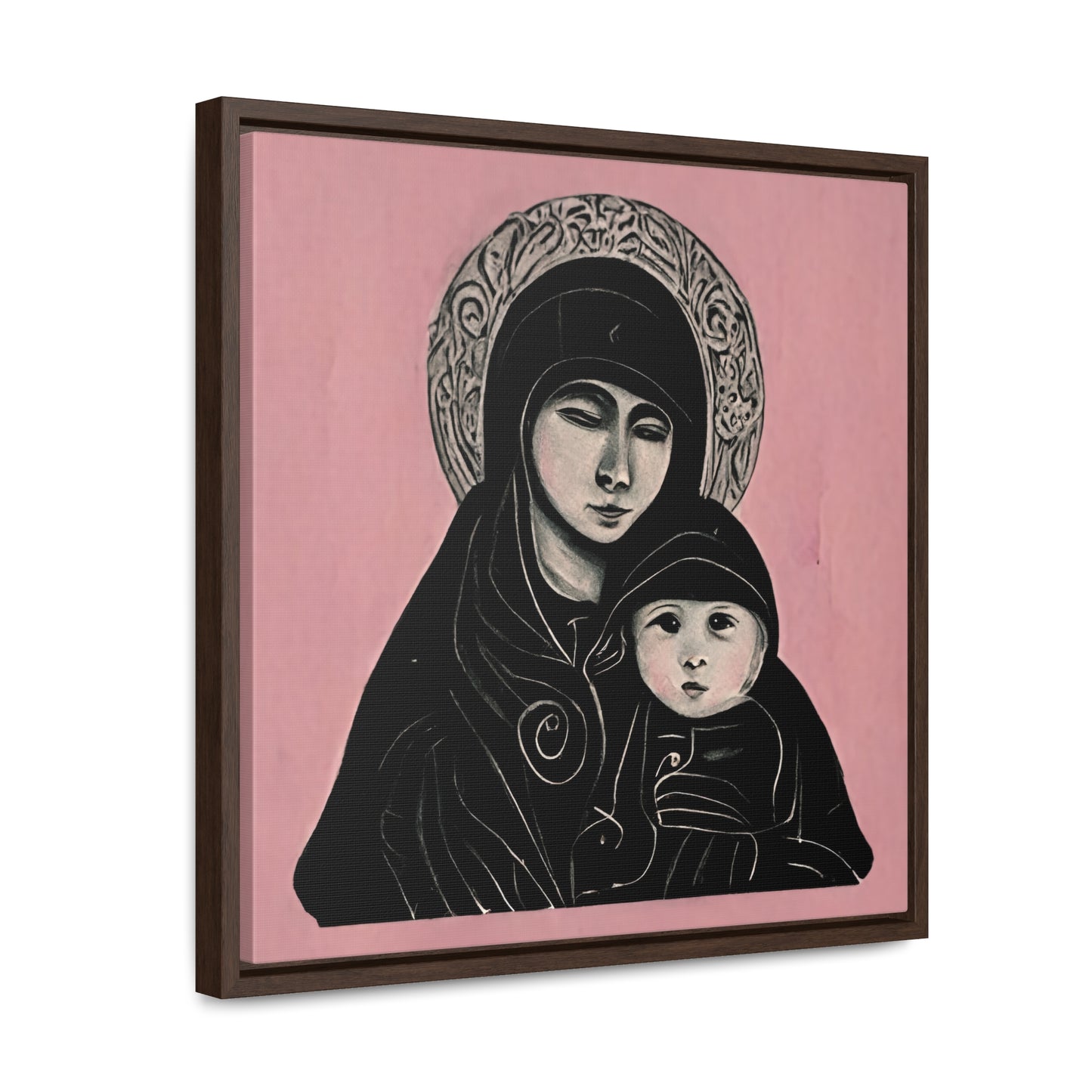 Mary 3, Valentinii, Gallery Canvas Wraps, Square Frame