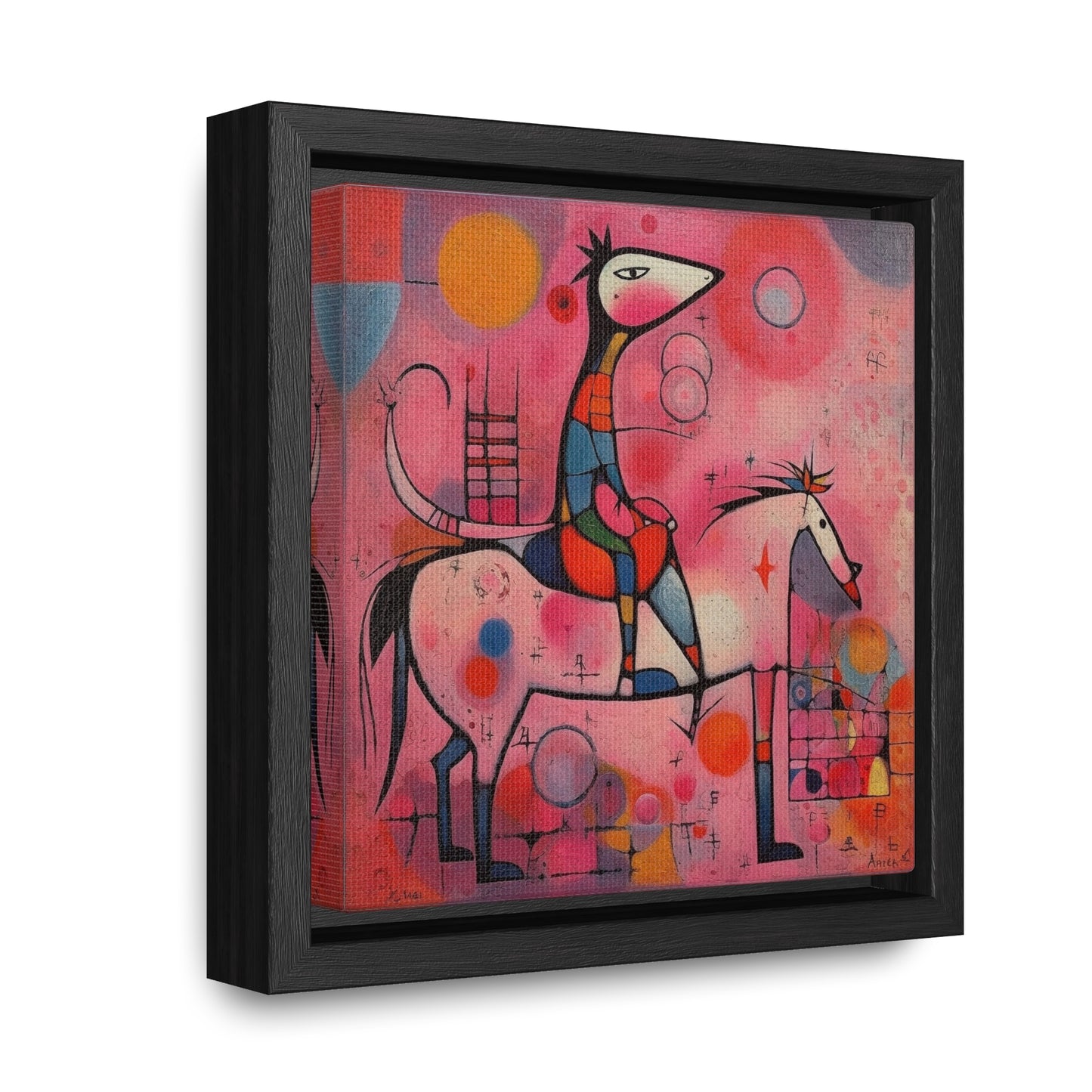 The Dreams of the Child 13, Gallery Canvas Wraps, Square Frame