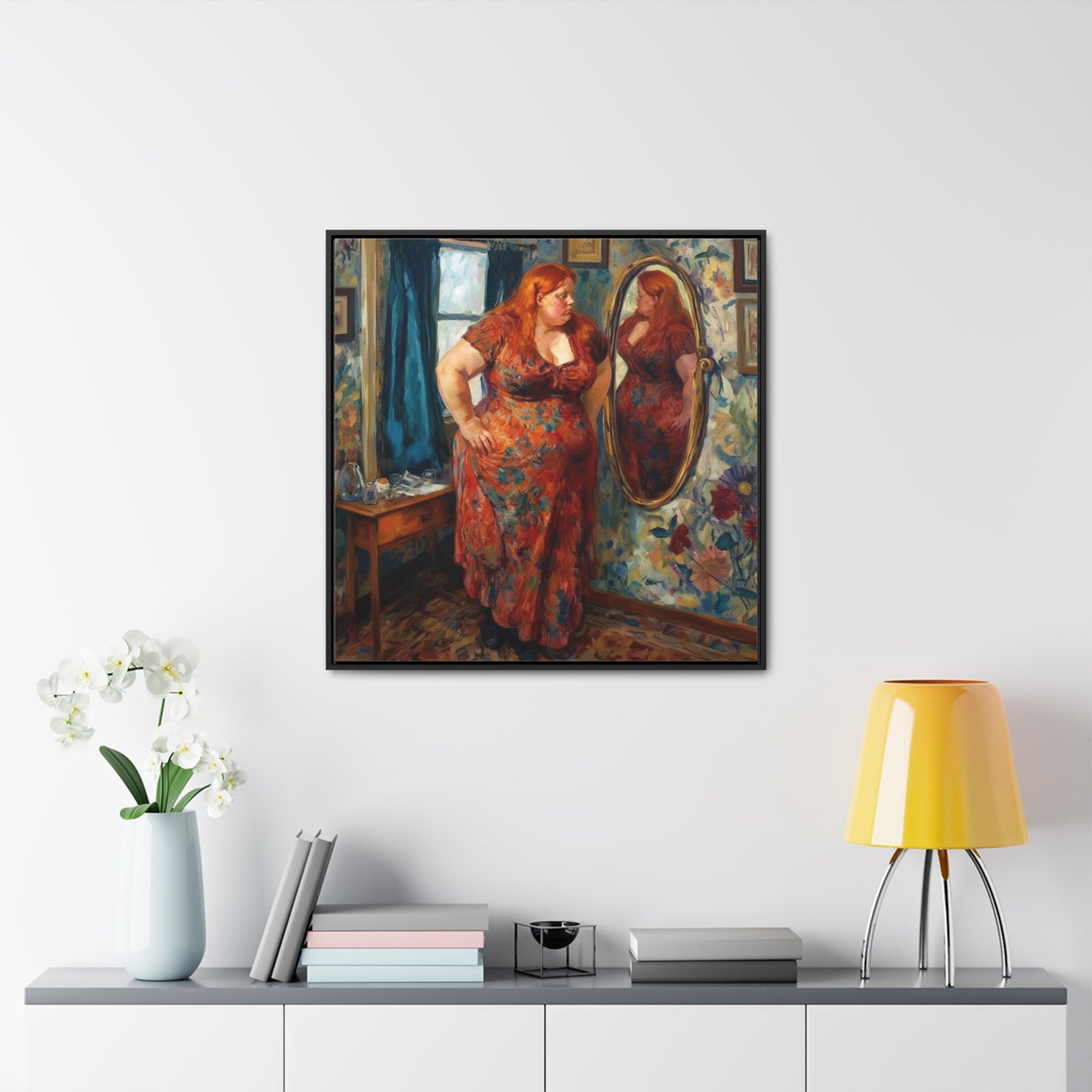 Baroque 26, Valentinii, Gallery Canvas Wraps, Square Frame