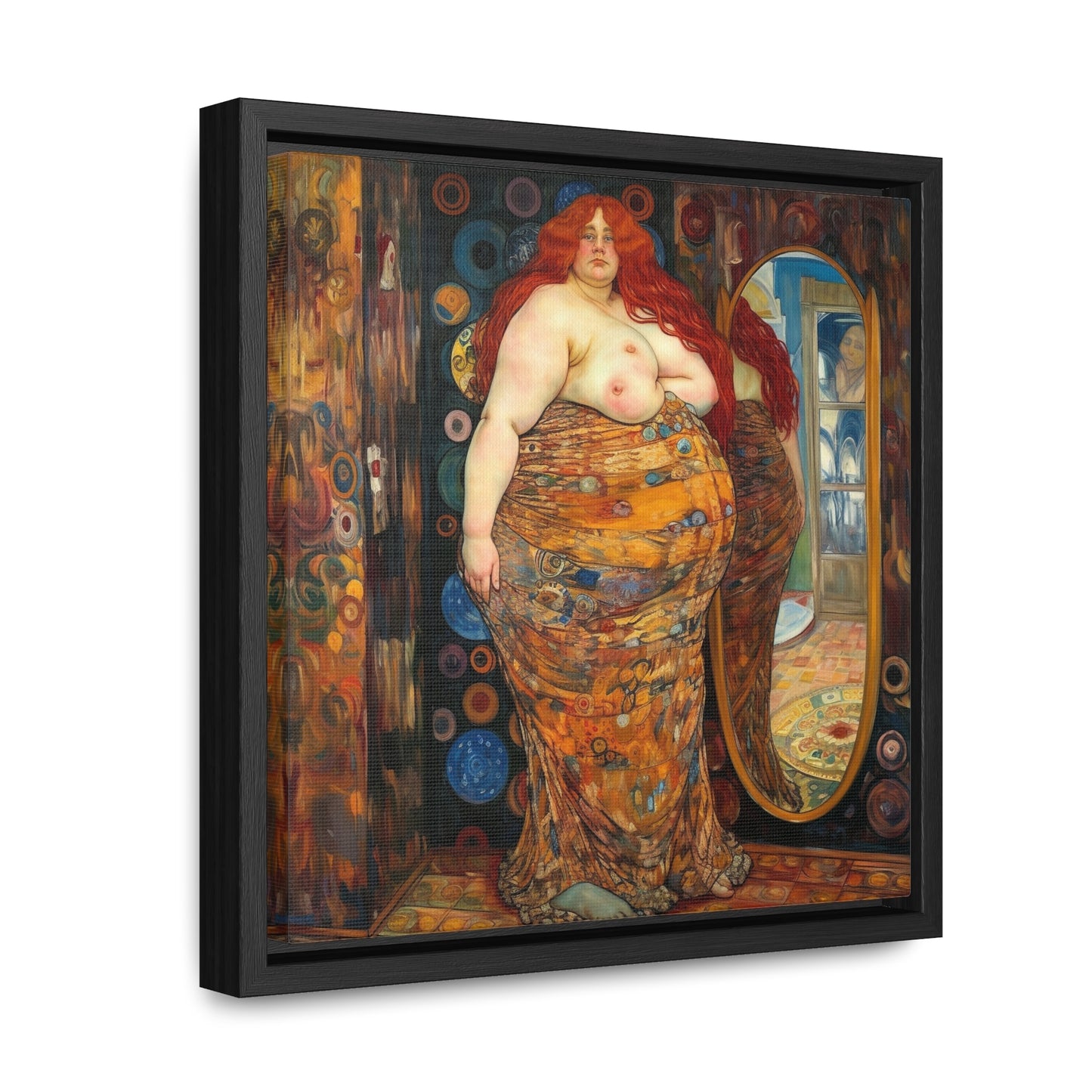 Baroque 8, Valentinii, Gallery Canvas Wraps, Square Frame