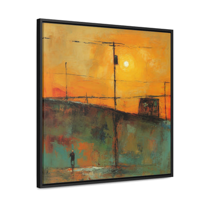 Land of the Sun 51, Valentinii, Gallery Canvas Wraps, Square Frame