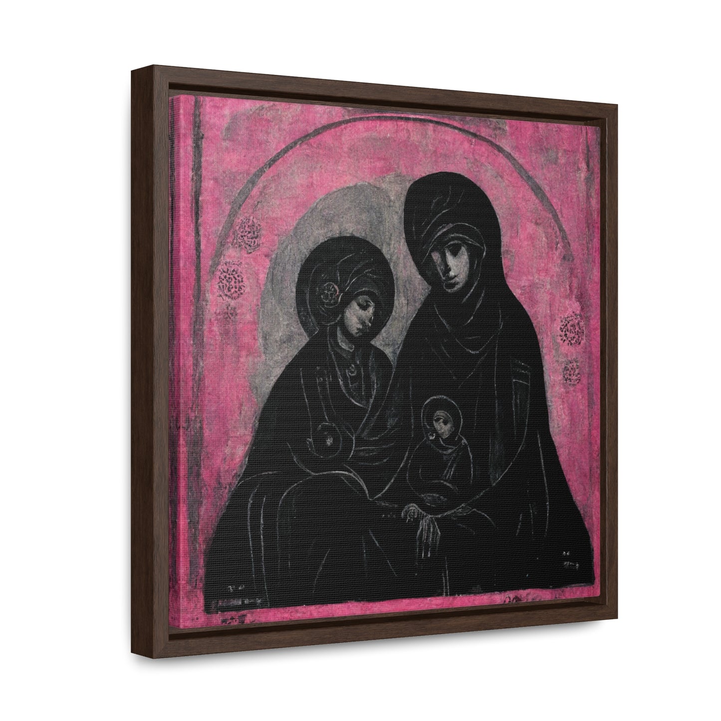 Mary and the Child 9, Valentinii, Gallery Canvas Wraps, Square Frame