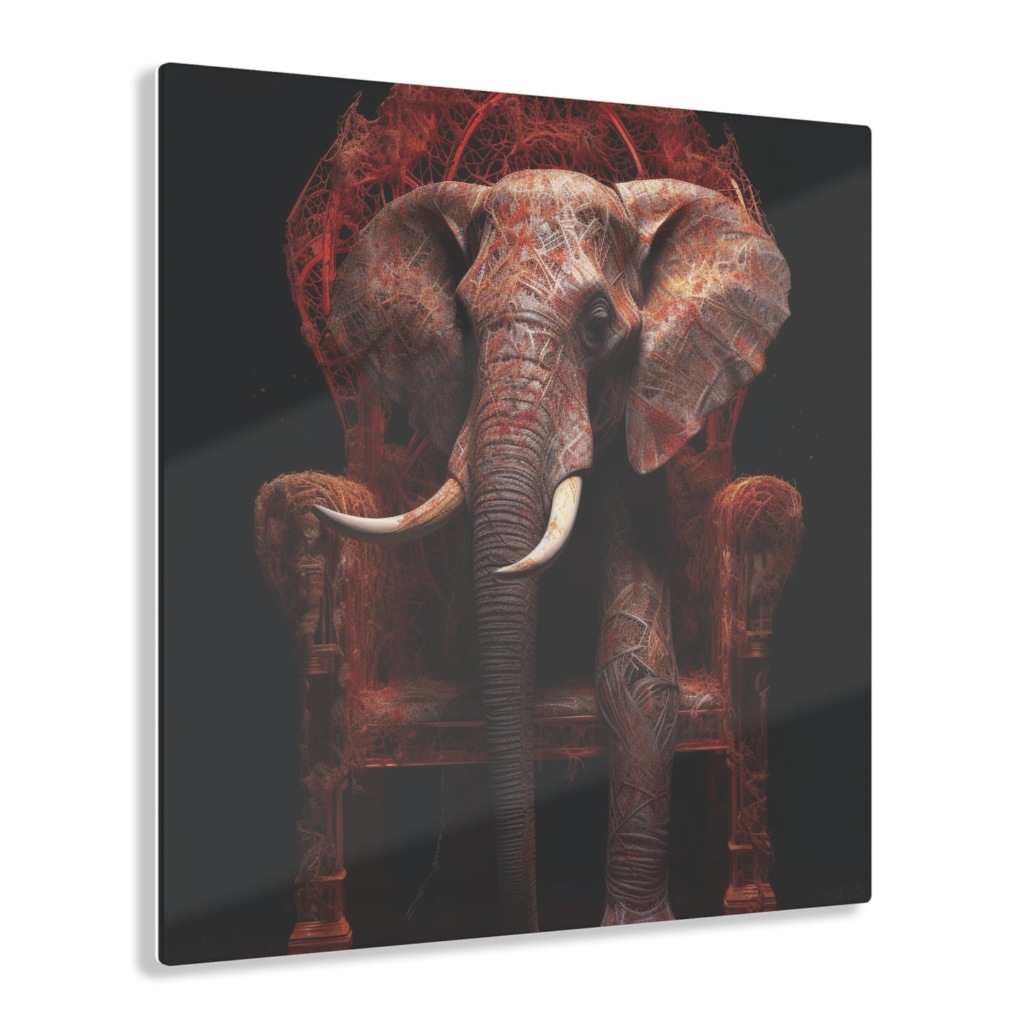 The Elephant King,  Acrylic Prints