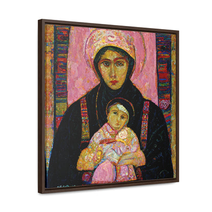 Mary and the Child 29, Valentinii, Gallery Canvas Wraps, Square Frame