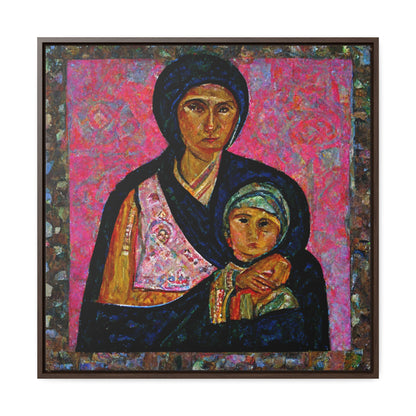 Mary and the Child 20, Valentinii, Gallery Canvas Wraps, Square Frame