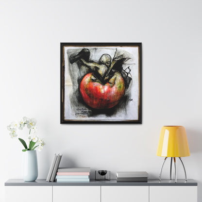 Apple 27, Valentinii, Gallery Canvas Wraps, Square Frame