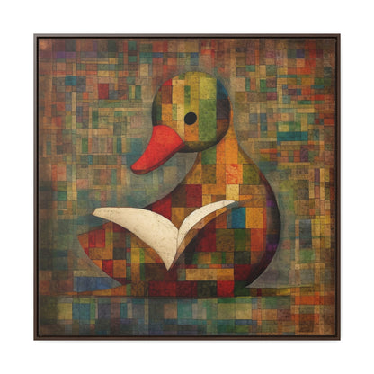 Duck 7, Gallery Canvas Wraps, Square Frame