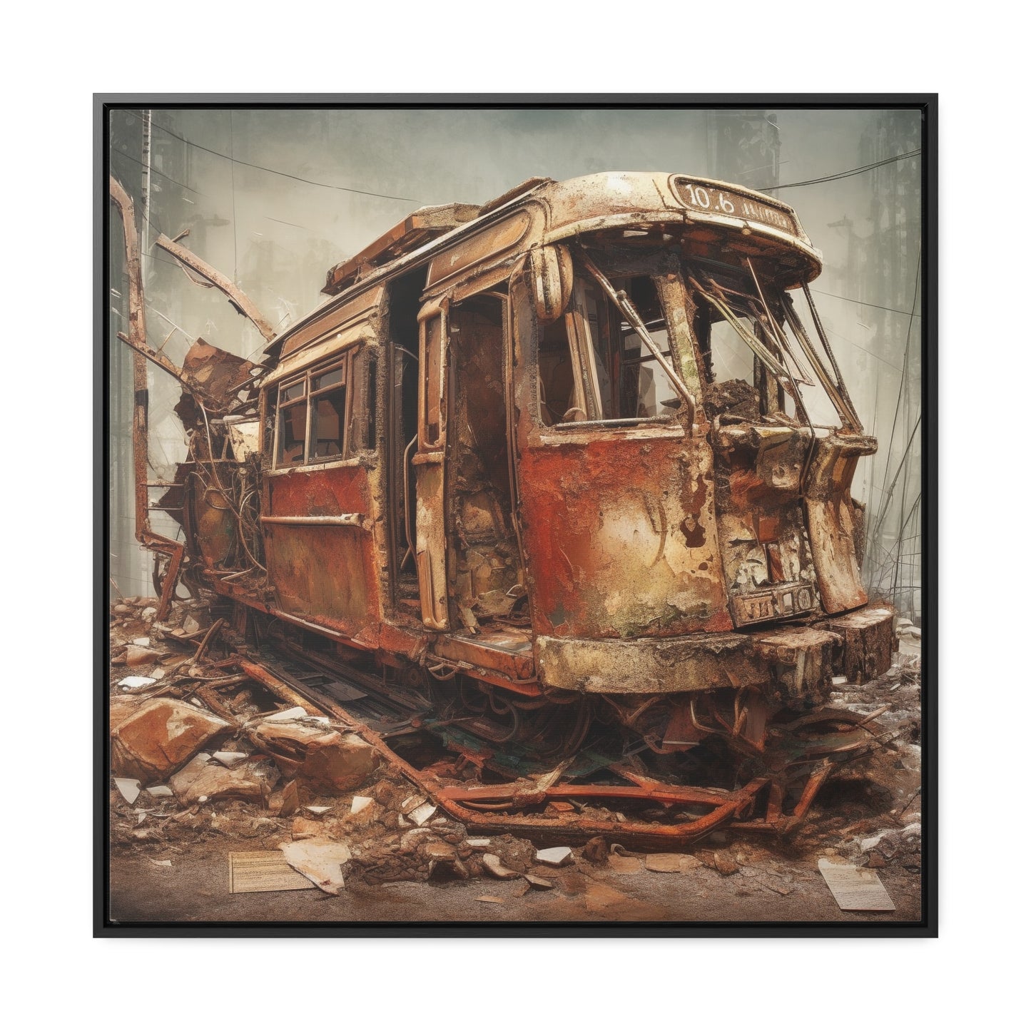 Urban 32, Gallery Canvas Wraps, Square Frame