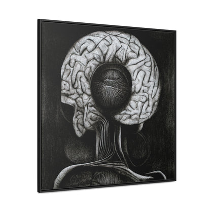 Brain 40, Valentinii, Gallery Canvas Wraps, Square Frame