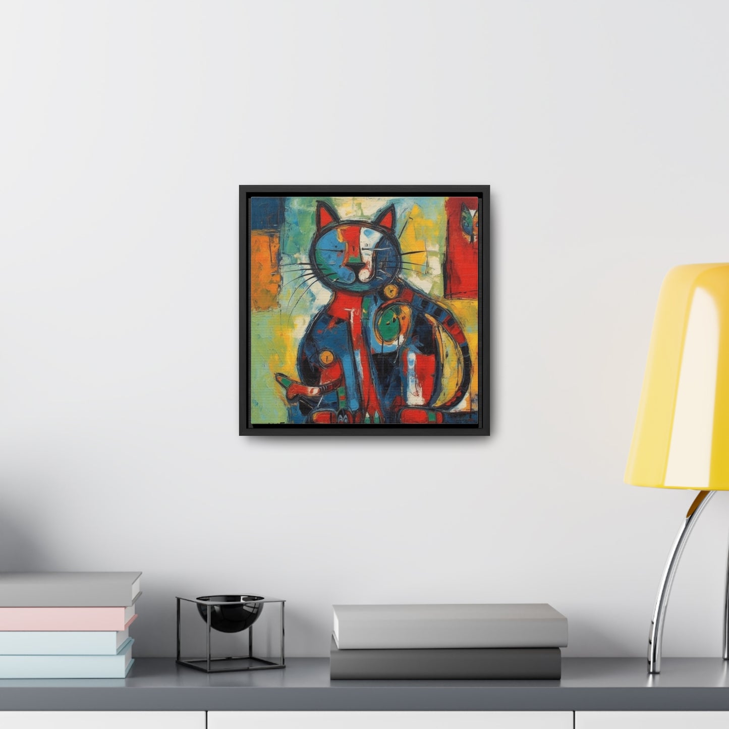 Cat 67, Gallery Canvas Wraps, Square Frame