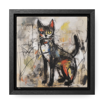 Cat 59, Gallery Canvas Wraps, Square Frame