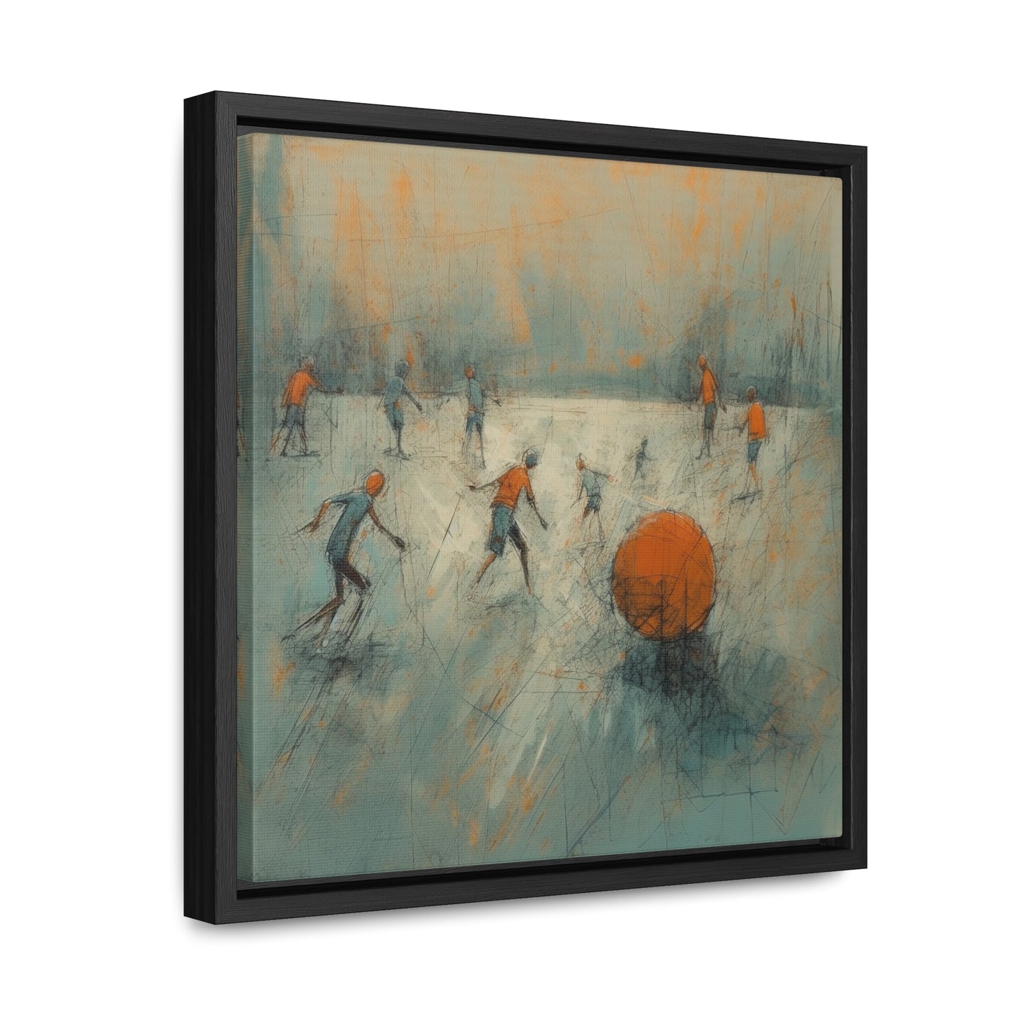 Childhood 38, Gallery Canvas Wraps, Square Frame