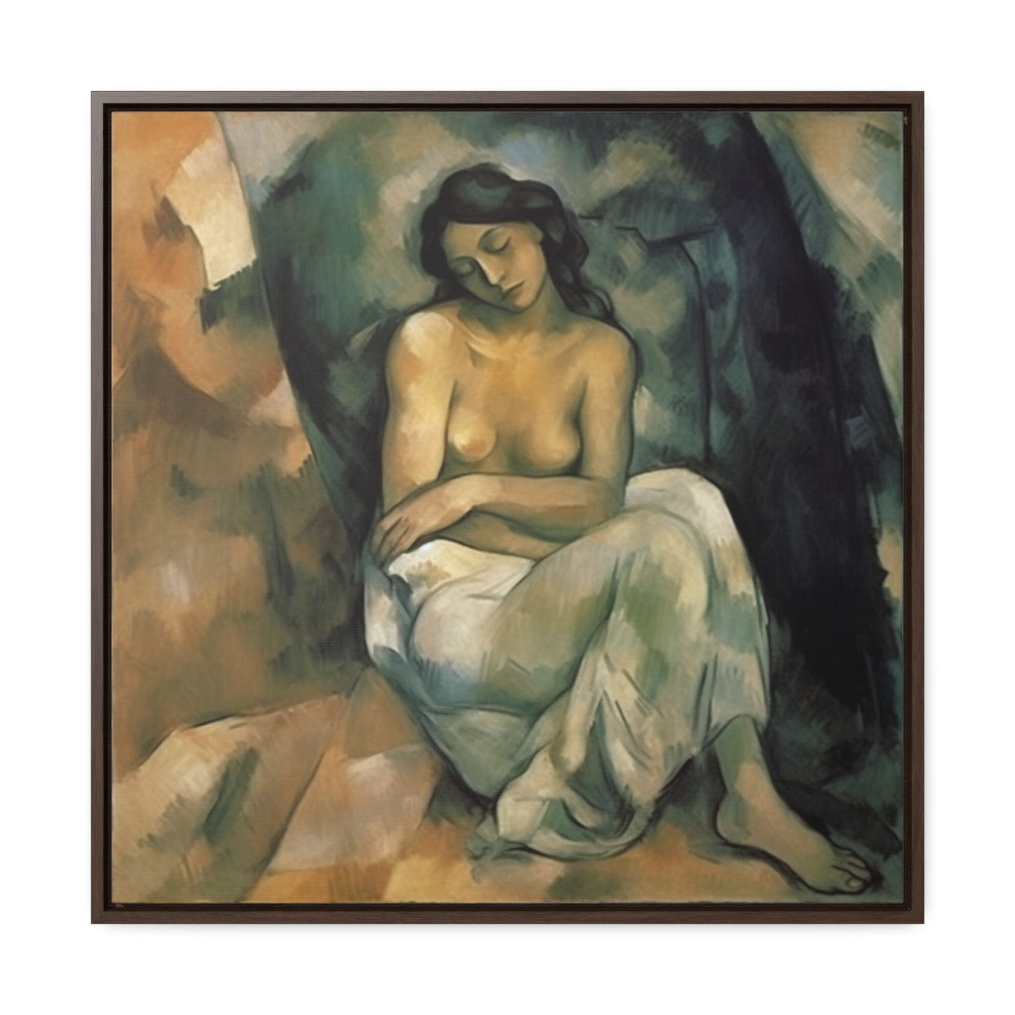 Women 13, Valentinii, Gallery Canvas Wraps, Square Frame