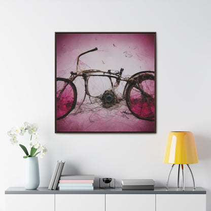 Bicycle 9, Valentinii, Gallery Canvas Wraps, Square Frame