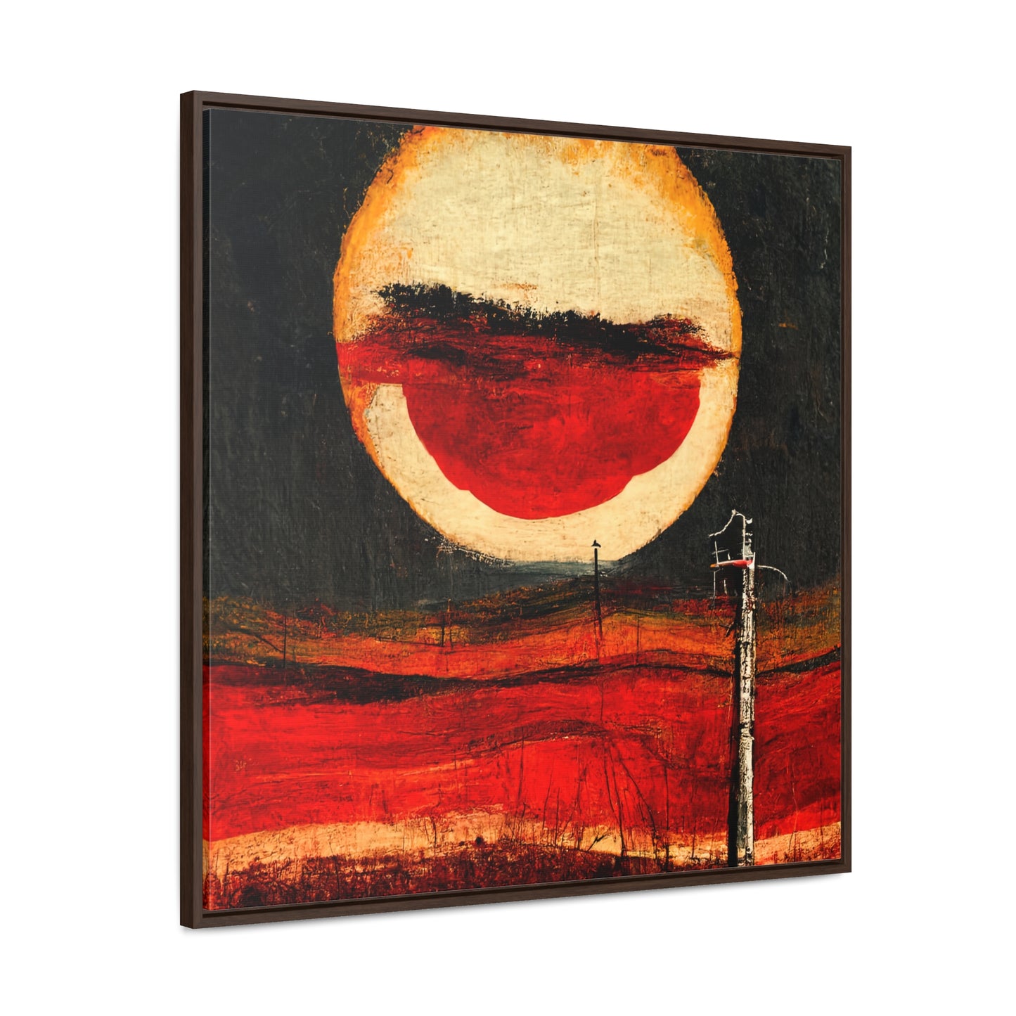 Land of the Sun 26, Valentinii, Gallery Canvas Wraps, Square Frame