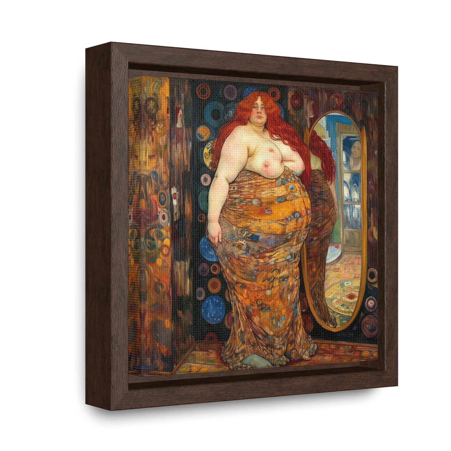 Baroque 8, Valentinii, Gallery Canvas Wraps, Square Frame