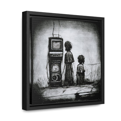 Childhood Wave 5, Valentinii, Gallery Canvas Wraps, Square Frame