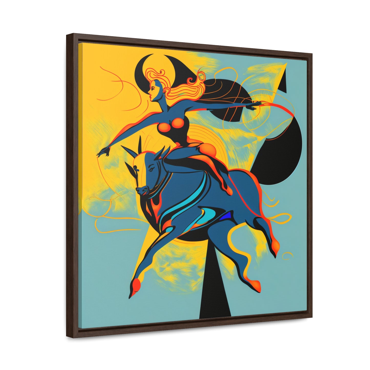 Naivia 8, Gallery Canvas Wraps, Square Frame