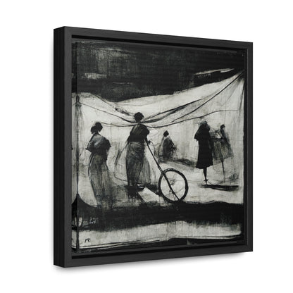 Domestic Memories 34, Valentinii, Gallery Canvas Wraps, Square Frame