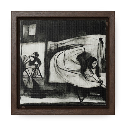 Domestic Memories 22, Valentinii, Gallery Canvas Wraps, Square Frame