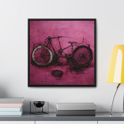 Bicycle 5, Valentinii, Gallery Canvas Wraps, Square Frame