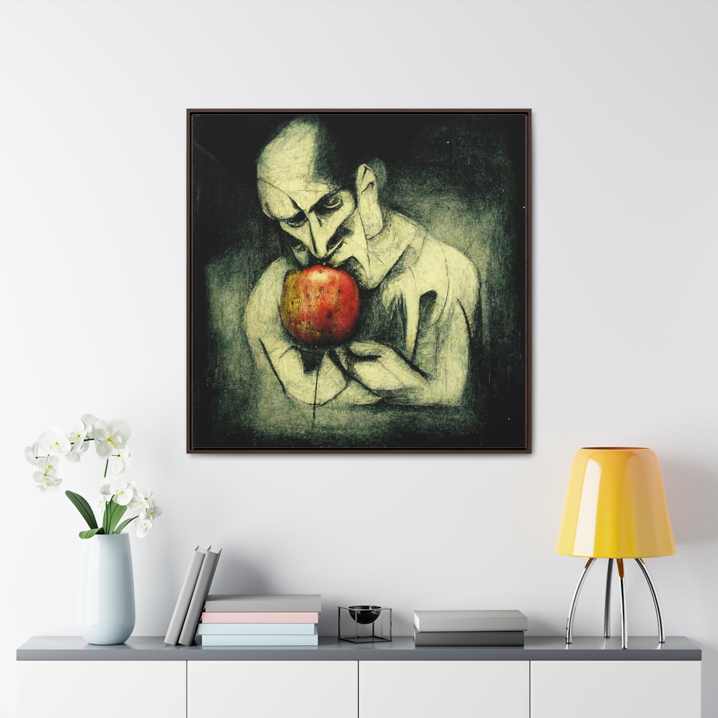 Apple 34, Valentinii, Gallery Canvas Wraps, Square Frame