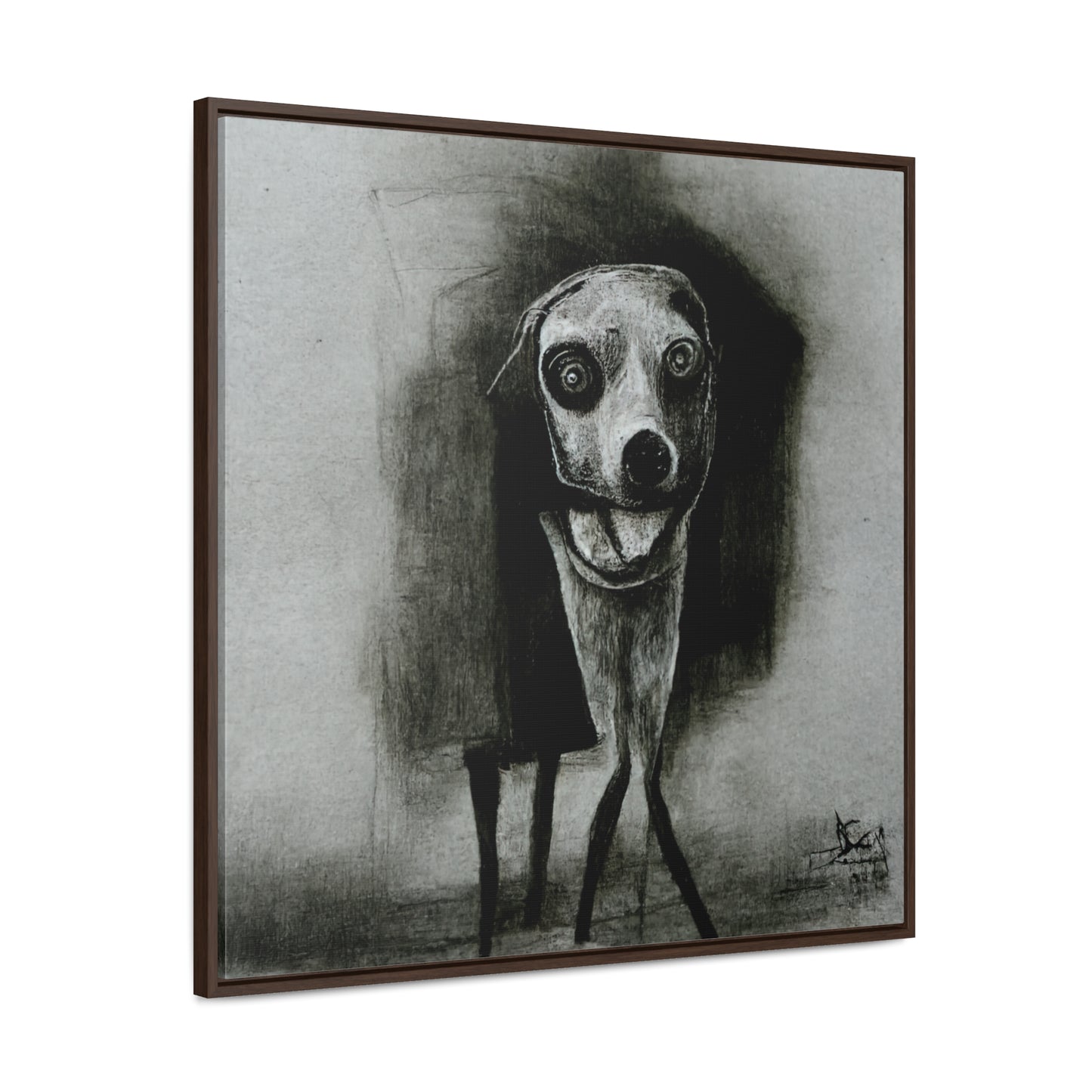 Dogs and Puppies 11, Valentinii, Gallery Canvas Wraps, Square Frame