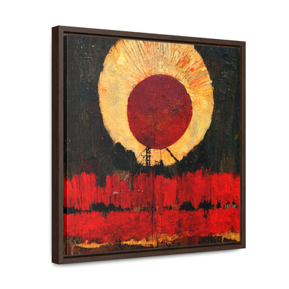 Land of the Sun 28, Valentinii, Gallery Canvas Wraps, Square Frame