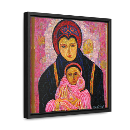 Mary and the Child 24, Valentinii, Gallery Canvas Wraps, Square Frame