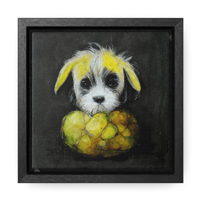 Dogs and Puppies, Valentinii, Gallery Canvas Wraps, Square Frame