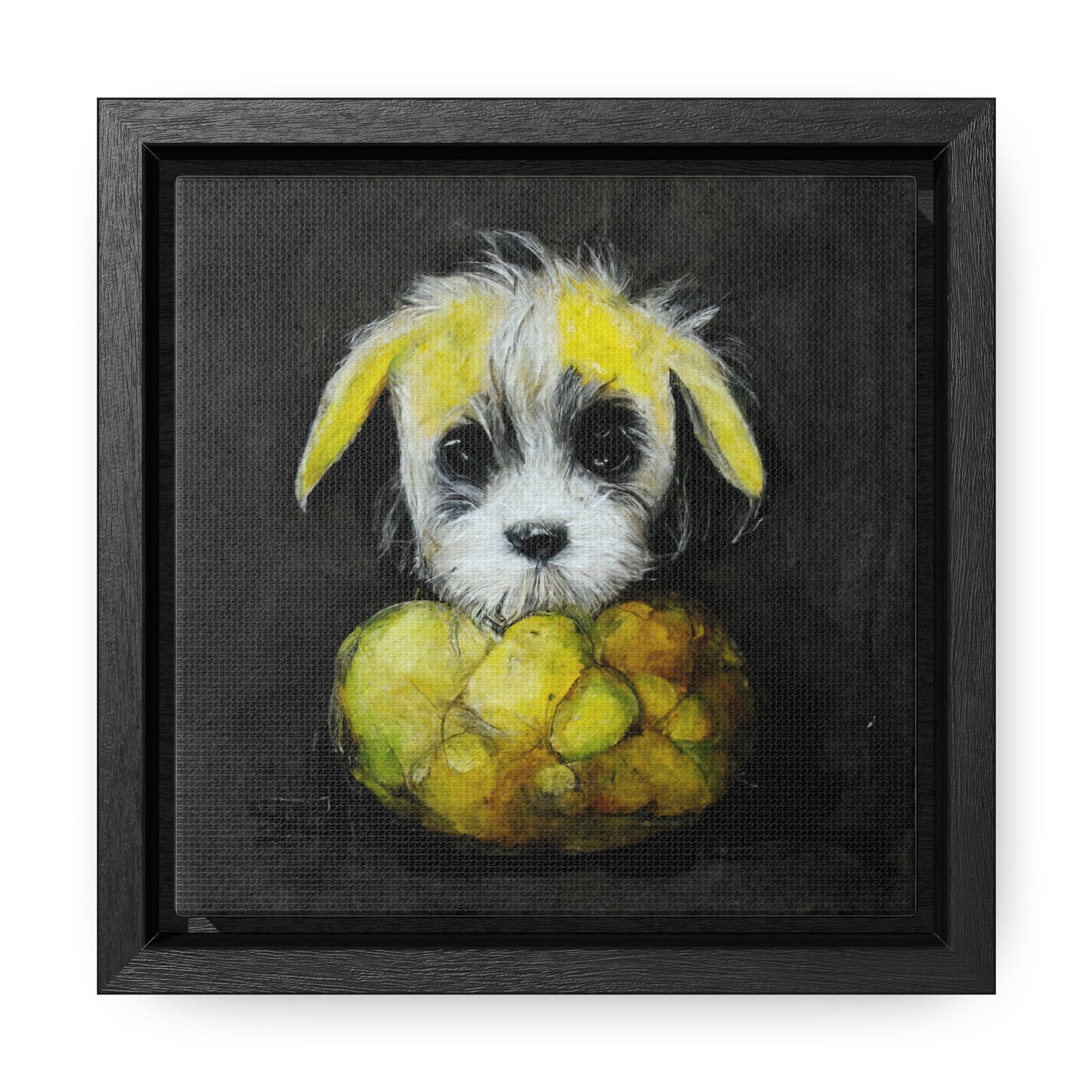 Dogs and Puppies 7, Valentinii, Gallery Canvas Wraps, Square Frame